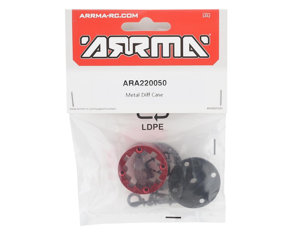 Arrma 6S BLX Metal Differential Case (Red)