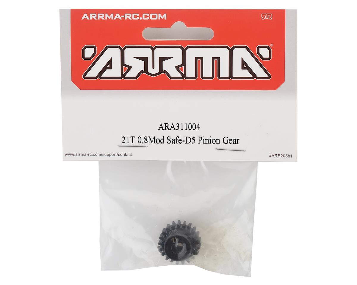 Arrma Safe-D5 Steel Mod 0.8 Pinion Gear (21T)