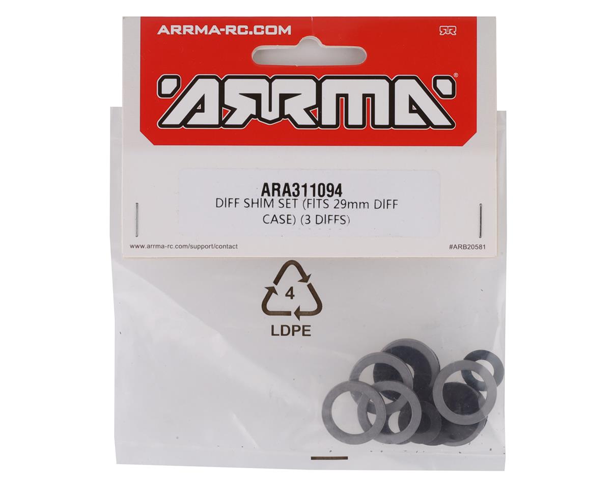 Arrma Differential Shim Set (Fits 29mm Case)