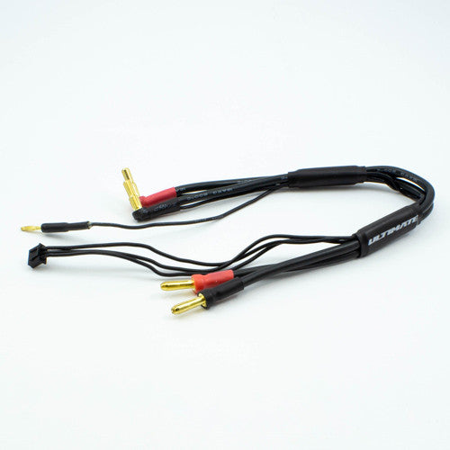 2S CHARGE CABLE LEAD W/4MM & 5MM BULLET CONNECTOR (30CM)
