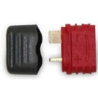 Gold connector Deans Ultra Plug with insulating cap female