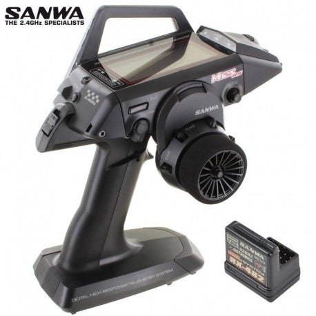 Sanwa M12S-RS FH4T 4-Channel 2.4GHz Radio System - RACERC