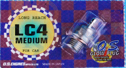OS GLOW PLUG LC4 (LONGREACH) MEDIUM - RACERC