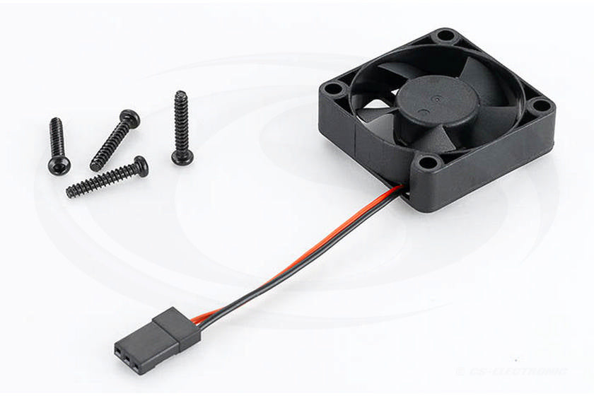Hobbywing Fan 5V 10.500 RPM 35x35x10mm Length 70mm Cabel with JR-connector - RACERC