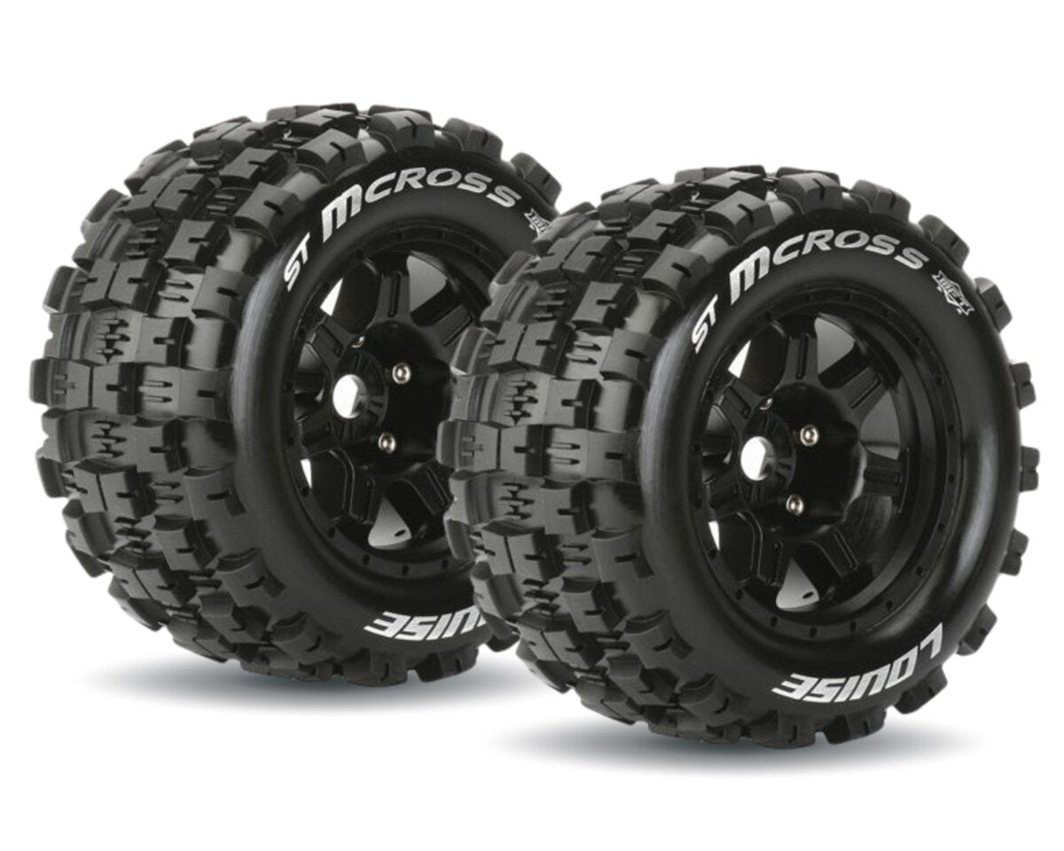 Louise Tires & Wheels ST-MCROSS 3,8" Black MFT 0 -Offset (2) LT3327B