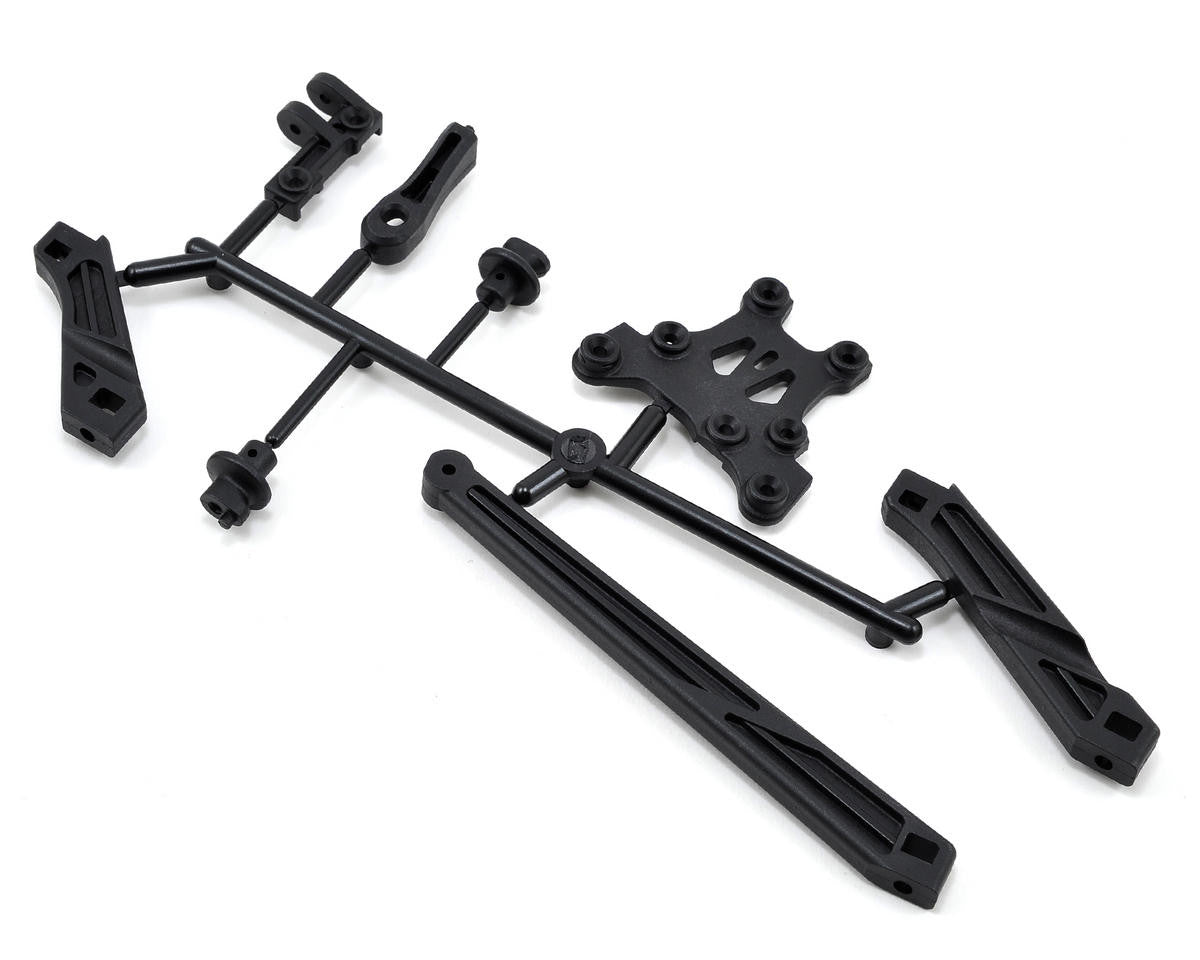 Mugen Seiki Tension Rod, Body Mount & Front Upper Brace Set - RACERC