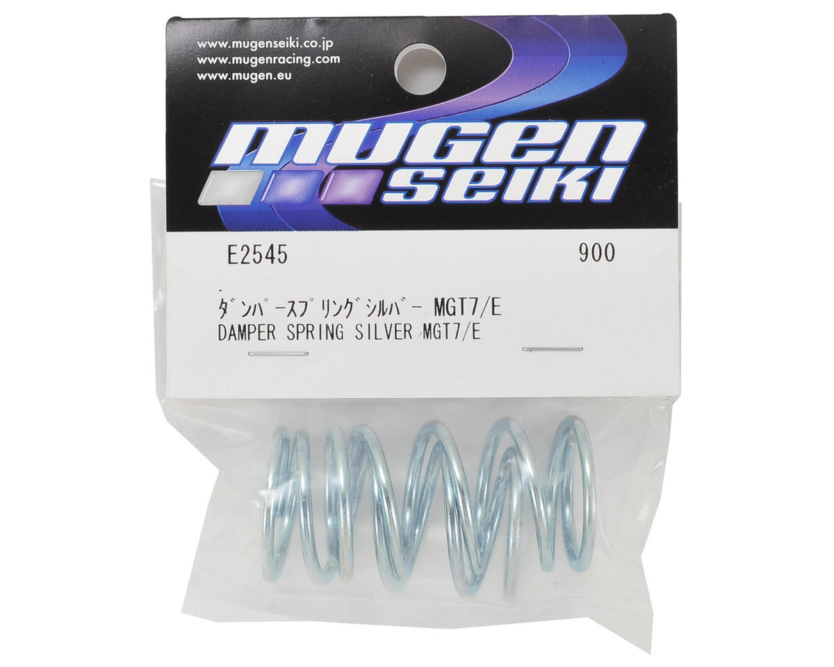 Mugen Seiki Front/Rear Spring (Silver - 5.25T) (2) - RACERC