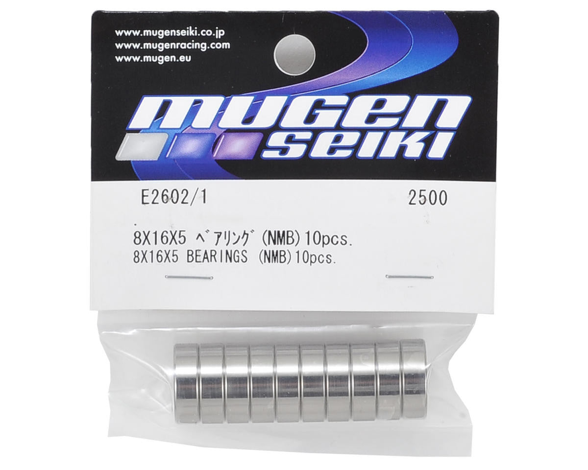 Mugen Seiki 8x16x5mm NMB Bearing (10) - RACERC