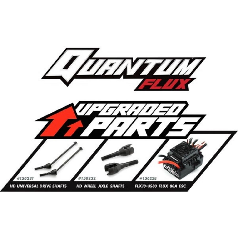 Maverick Quantum XT Flux 1/10 4WD Stadium Truck - Ασημί/Πράσινο