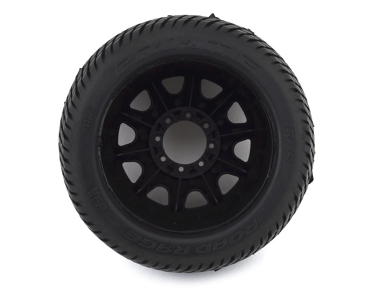 Ελαστικό Pro-Line Road Rage MX38 3,8" με τροχούς 8x32 (2) (Μαύρο) (M2) με αφαιρούμενο εξάγωνο