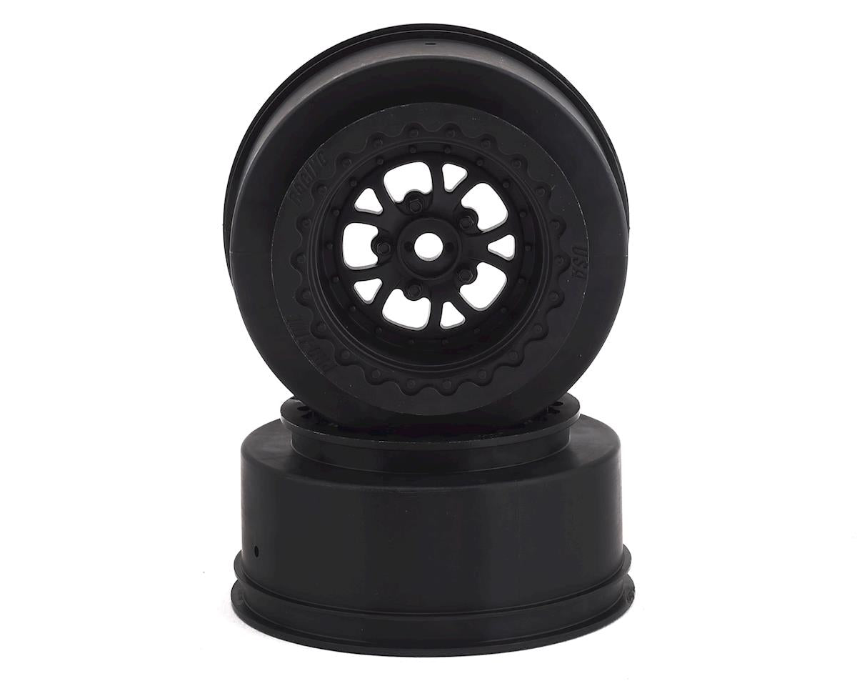Pro-Line Pomona Drag Spec Rear Drag Racing Wheels (2) w/12mm Hex (Μαύρο)