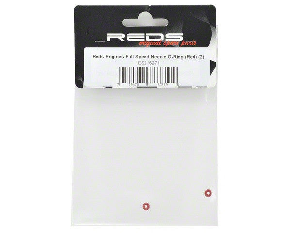 REDS Racing High Speed Needle O-Ring (Red) (2) - RACERC