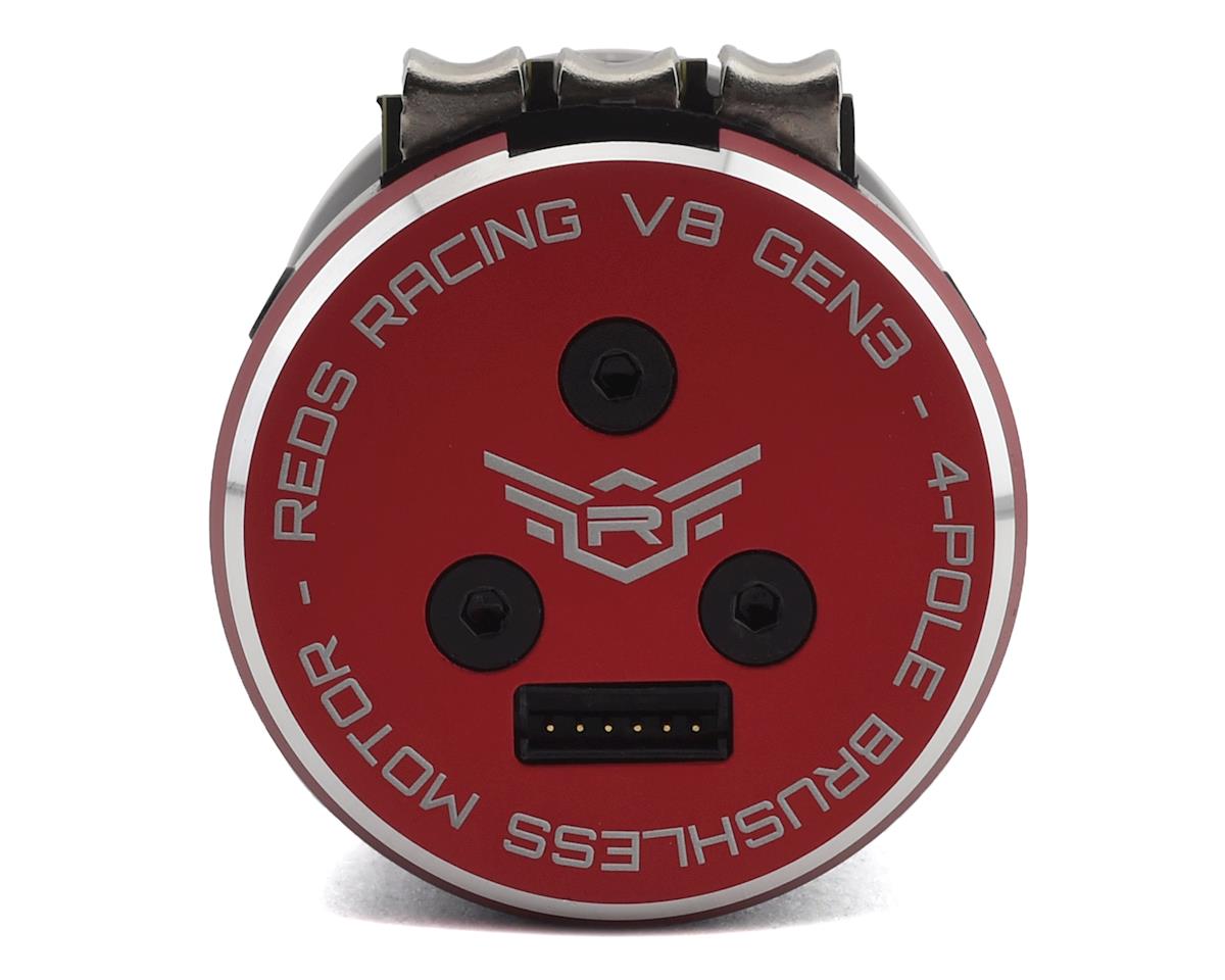 REDS Gen3 V8 4-Pole 1/8 Brushless Sensored Motor (1900kV)