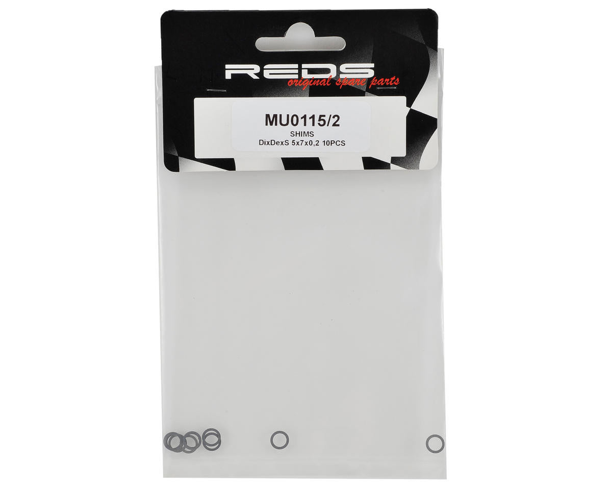 REDS Racing 5x7x0.2mm DixDexS Clutch Shim (10) - RACERC