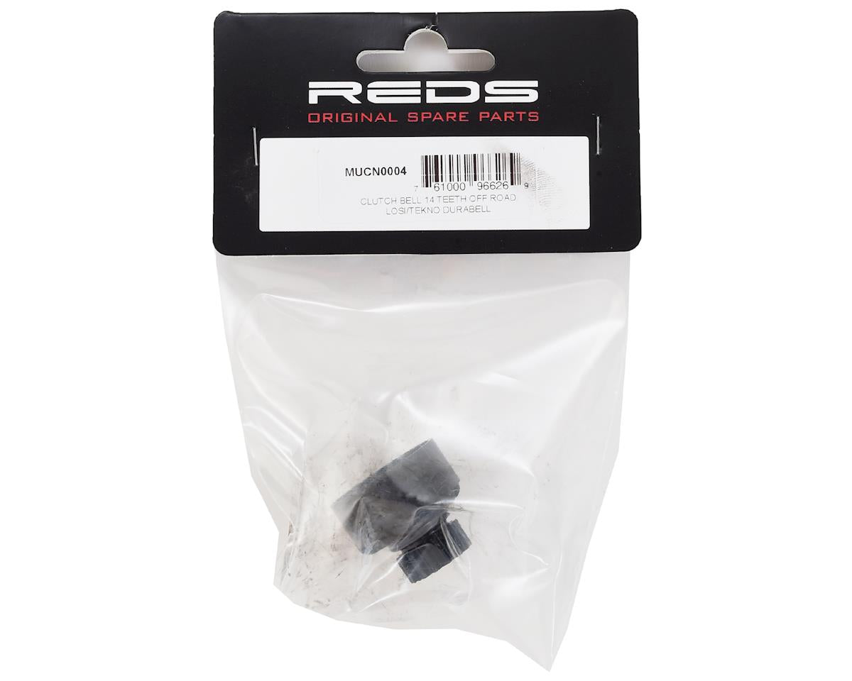 REDS Durabell 1/8 Off-Road Vented Clutch Bell (Losi/Tekno) (14T) - RACERC