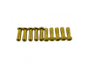 5.0mm Bullet Plug (flat Type) 1 pcs