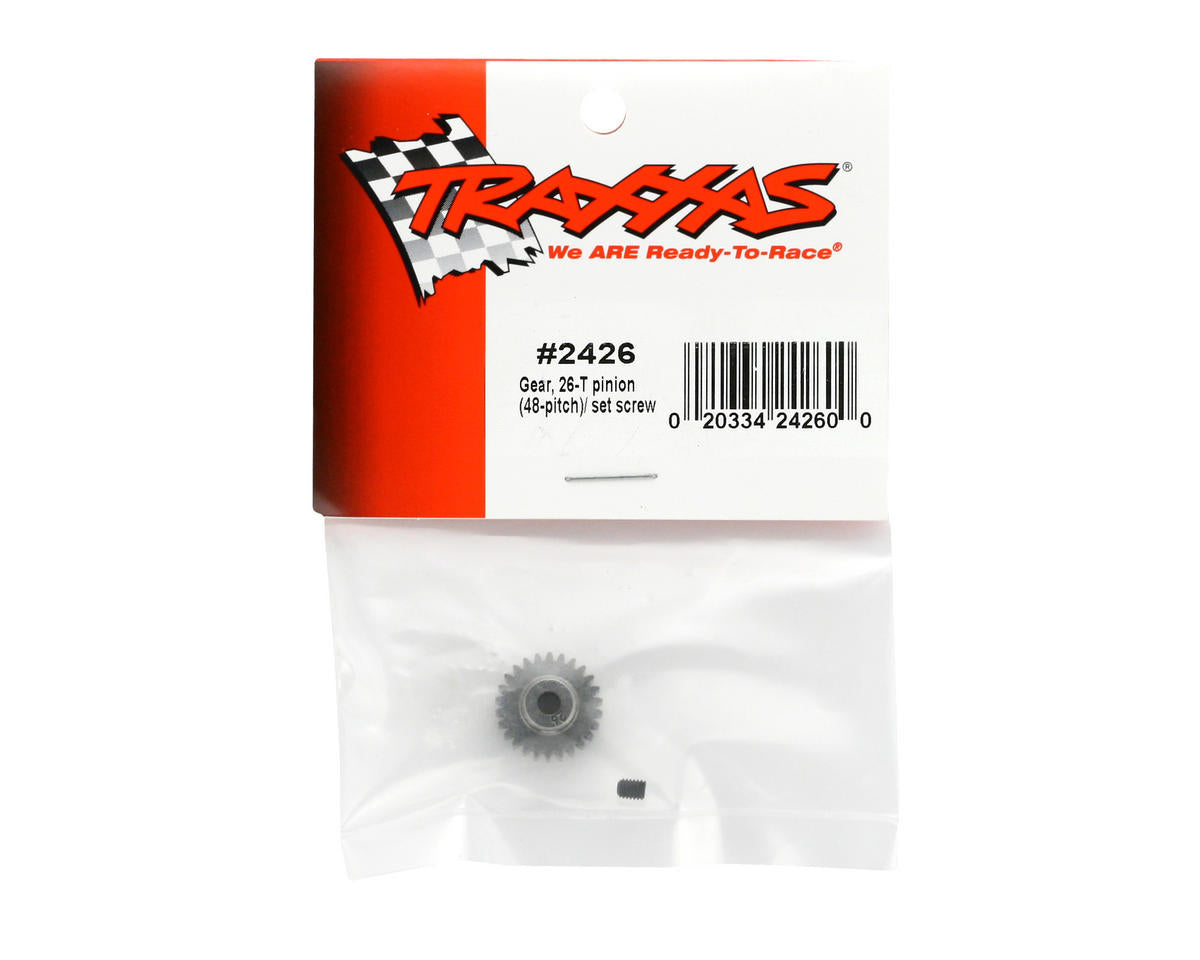 Traxxas 48P Pinion Gear w/Set Screw (3.17mm Bore) (26T)