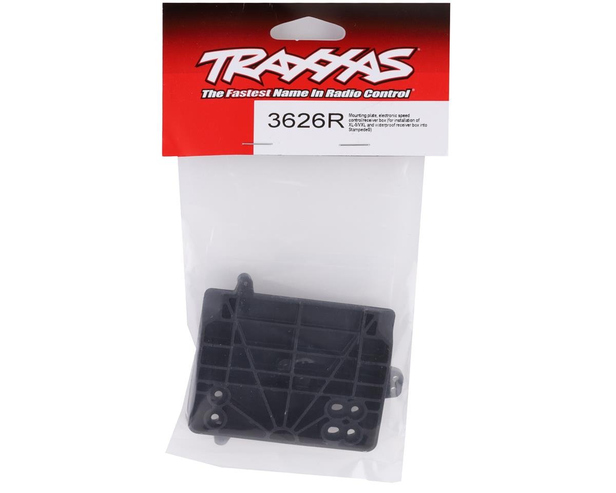 Traxxas ESC/Receiver Long Chassis Mounting Plate