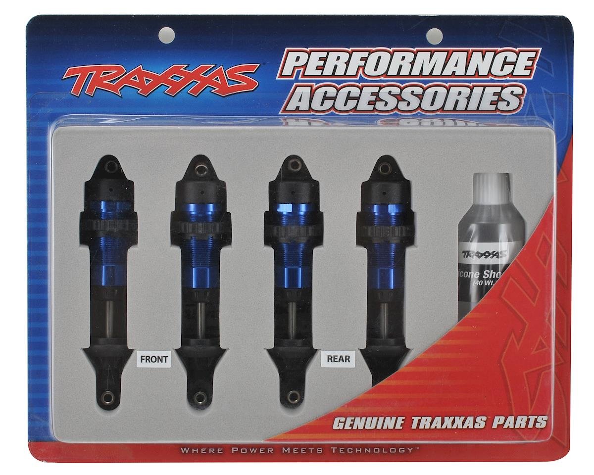 Traxxas Aluminum GTR Shock Set (Blue) (4)
