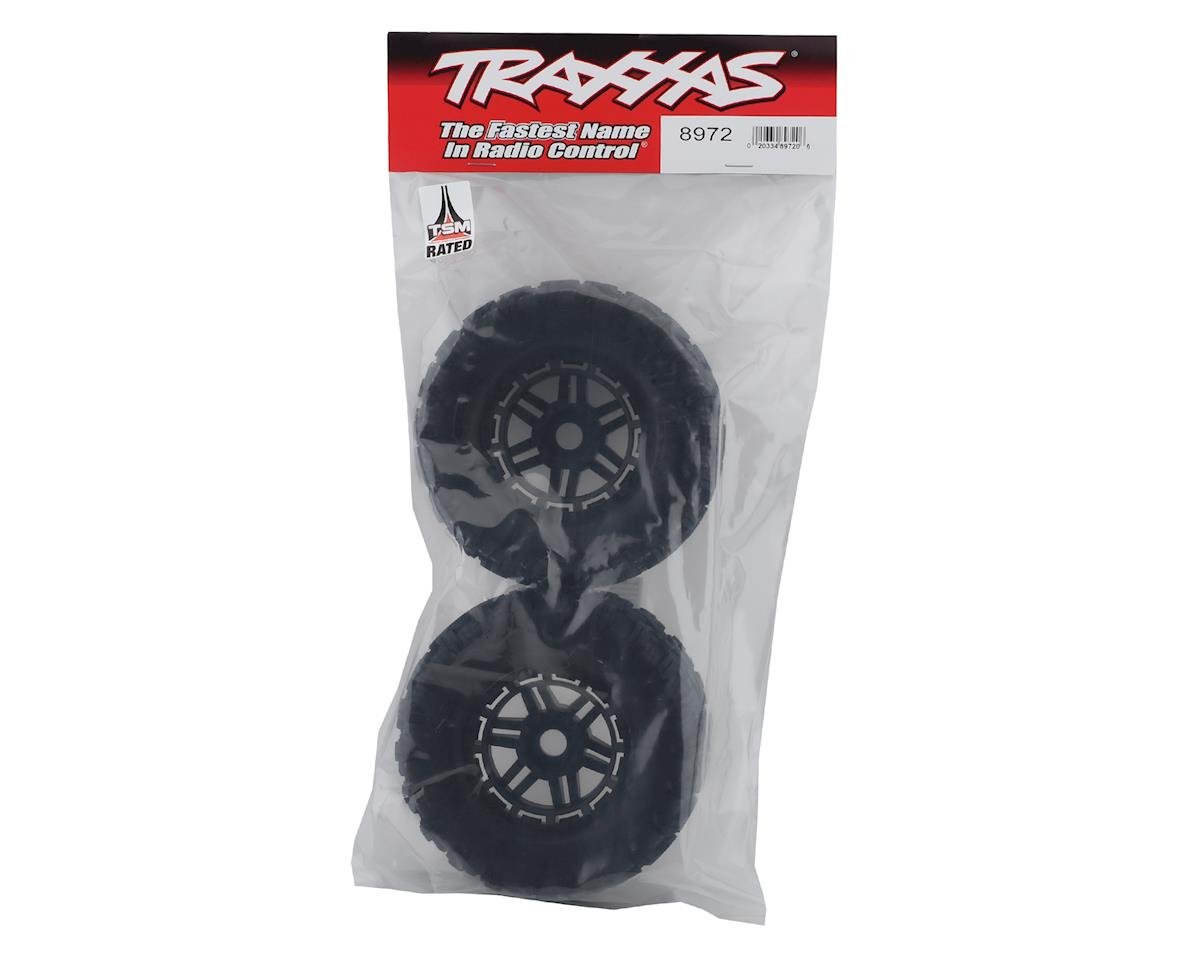 Traxxas Maxx 2.8" All-Terrain Pre-Mounted Tires (2) (Black)