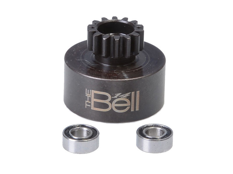 THE 14t Clutchbell with 2pcs 5x10 bearing - RACERC