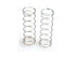 THE Front Springs Soft (Silver), 8 Coils, 70mm Long - RACERC