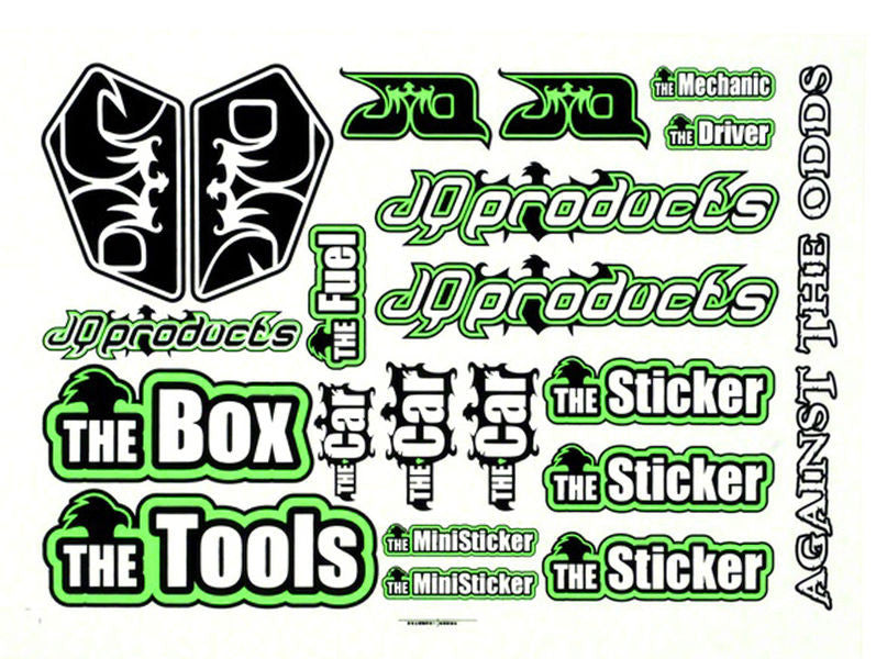 THE Car Sticker Sheet - RACERC