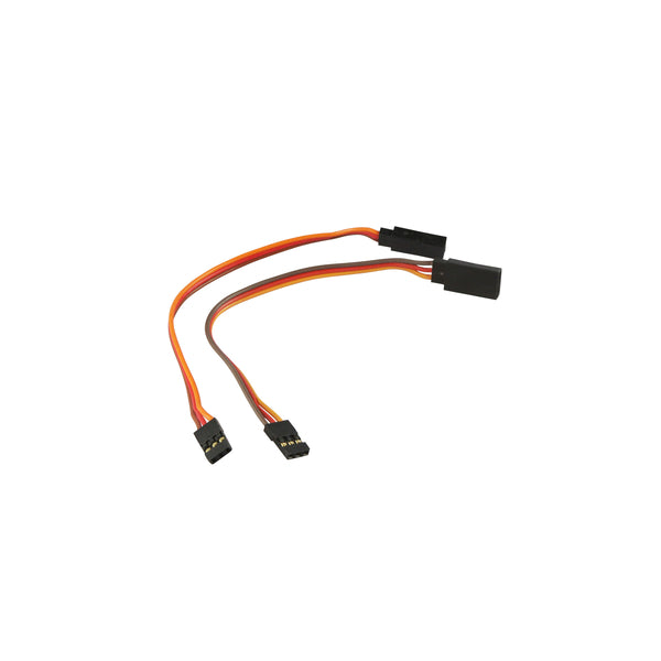 Futaba servo extention cable gold connector UNI 15cm 2 pieces - RACERC